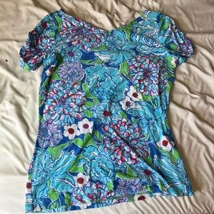 Lilly Pulitzer floral shirt